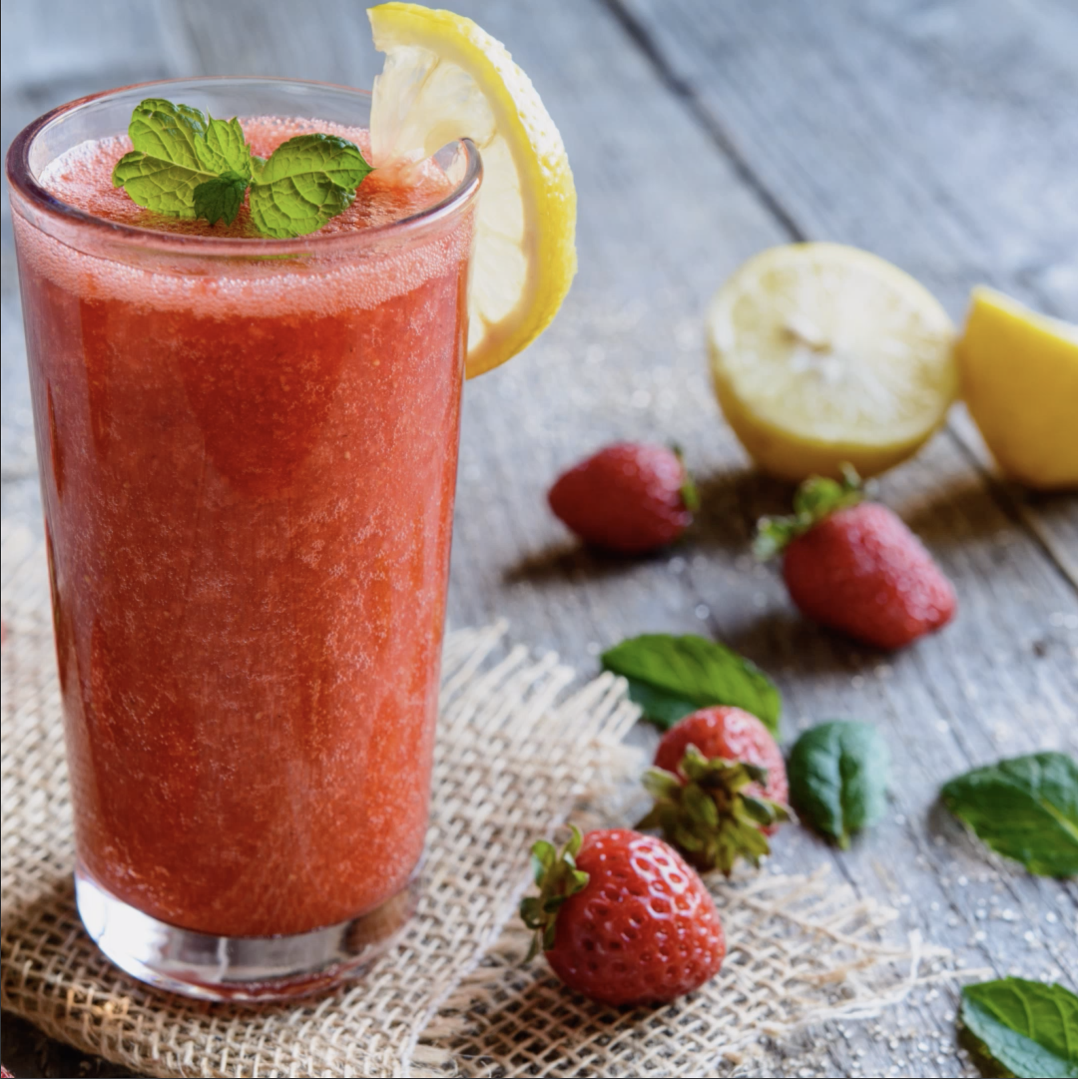Jus de fraises Jus de fraises