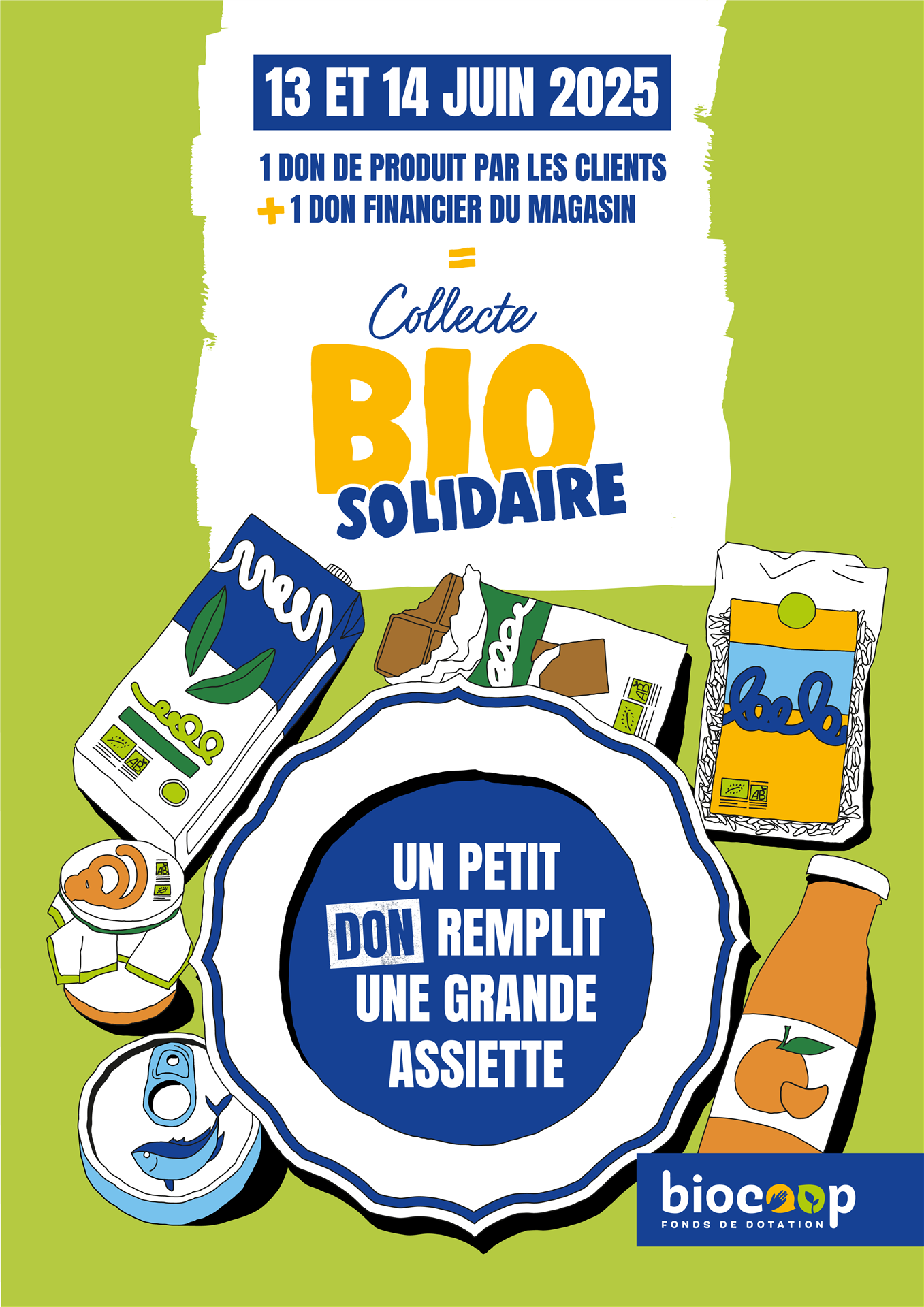 Collecte bio solidaire 2025 : un succès grâce à votre générosité